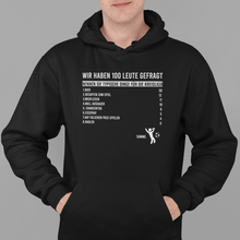 Lade das Bild in den Galerie-Viewer, 100 Leute   - Unisex Kapuzenpullover Hoodie
