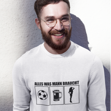 Lade das Bild in den Galerie-Viewer, Alles was Man(n)braucht  - Unisex Pullover
