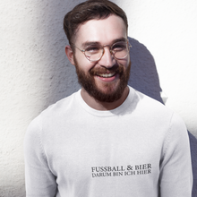 Lade das Bild in den Galerie-Viewer, Darum bin ich Hier  - Unisex Pullover
